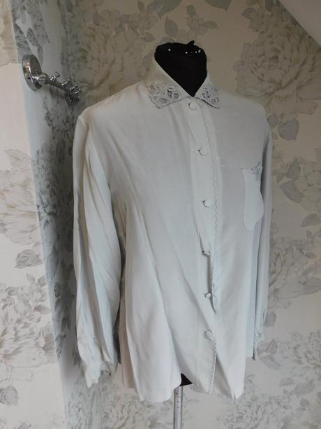 Tramo hodvabna vintage bluzka, 42
