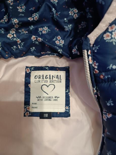 Prechodná dievčenská vetrovka c&a, c&a,116