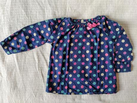 Bodkovana bluzka, h&m,86