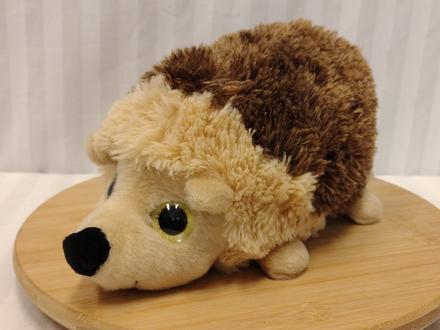 Plyšový hnedo krémový ježko, tendertoys, 27 cm, 