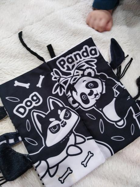 Detská knižka látková, 