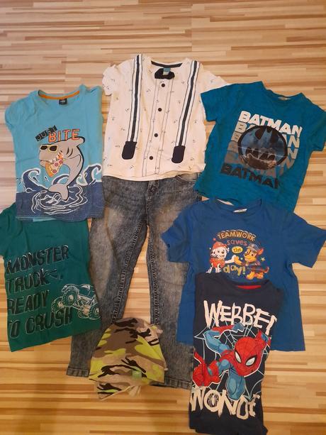 Balík oblečenia, 104–116