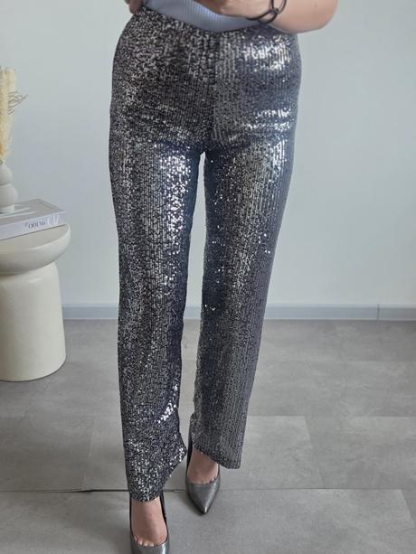 Flitrované nohavice answear s/m, s