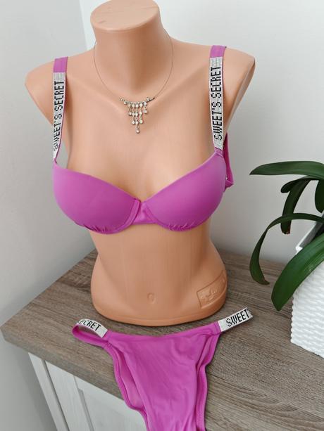 Plavky ružovo fialové krásne - m košíky 75-80 b, m