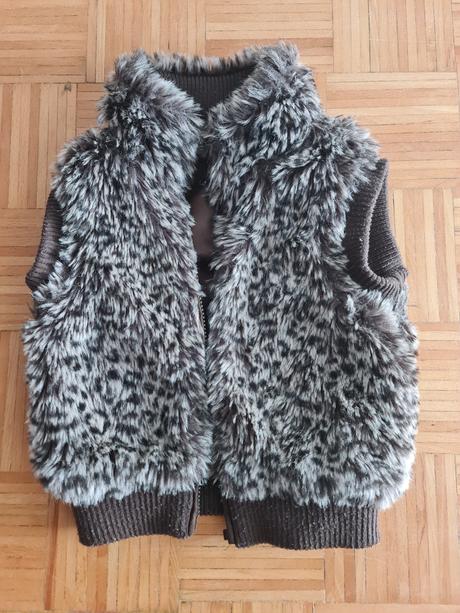 Kožušinková vesta, f&f,110
