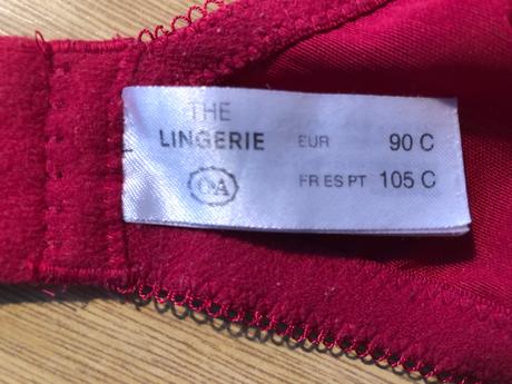 Cervena podprsenka 90c, c&a,90c