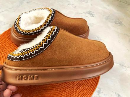 Teplé kožušinové zimné nasúvačky, 39