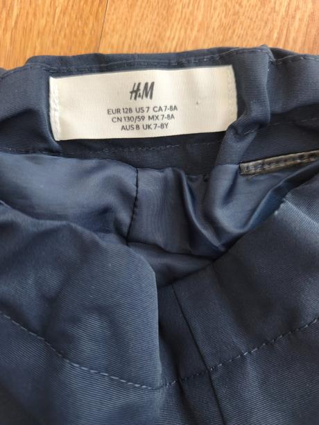 Nepremokavé nohavice h&m, h&m,128