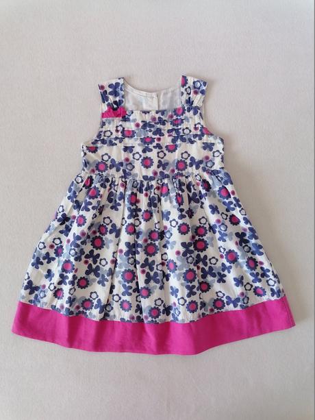 Letne šaty bielo-modre, marks & spencer,92