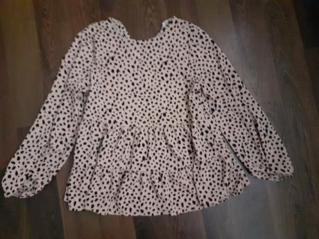 Bluzka s volanom, h&m,146