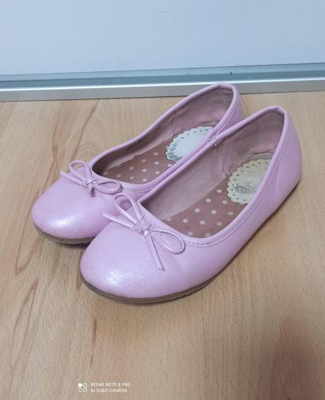 Ružové balerínky, deichmann,32
