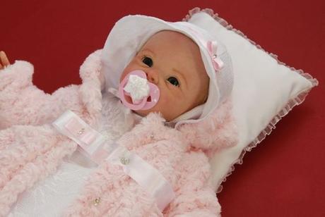 Súprava do krstu roxana s kabátikom, 56 - 86