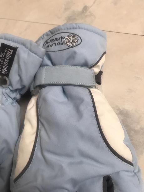 Lyžiarske rukavice  thinsulate č. 7,5, 