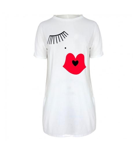 Trickove saty lips, m / s