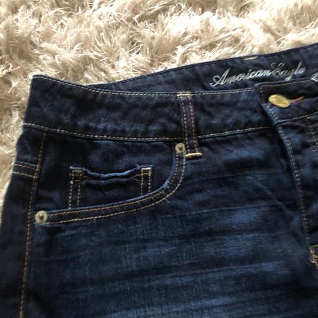 Rifľová sukňa, american eagle,38