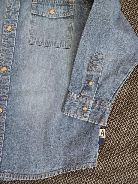 Frajerská riflová košeľa, adams,110