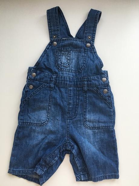 Denimové kraťase, lindex,74