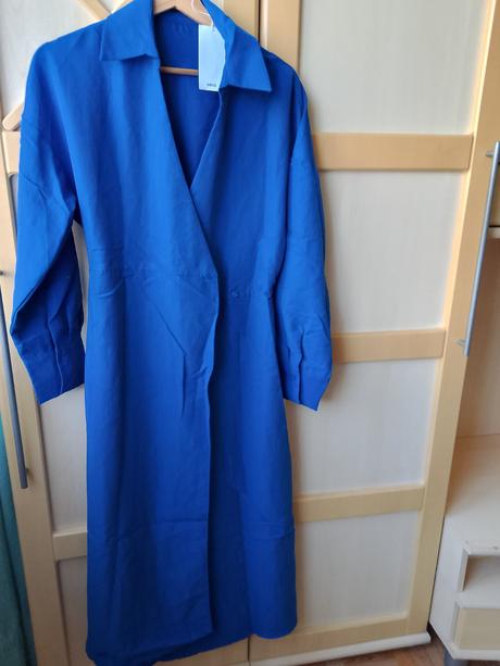 Mango šaty iconic košelové na preklop, mango,36