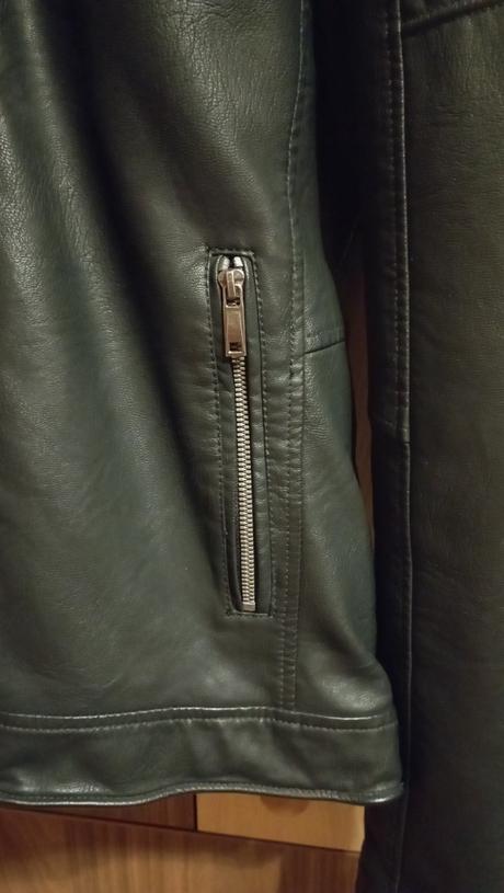 Pánska koženkova bunda, clockhouse,xs