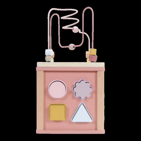 Little dutch kocka s aktivitami pink flowers7022ld, 