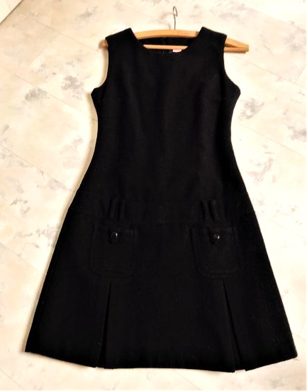 Vlnená šatová sukňa, 36