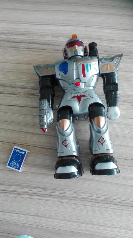 Robot na baterky., 
