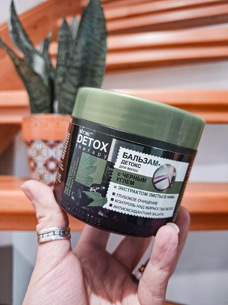 Detox balzam -mastné vlasy,