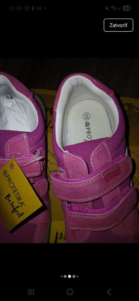 Nové ptotetika barefoot topánky, protetika,35