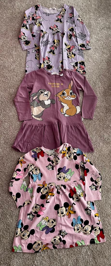 Šaty s dlhým rukávom, h&m,110