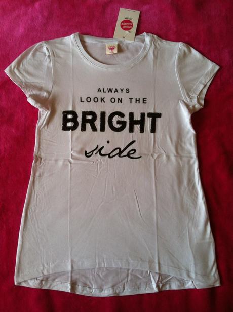 Dievčenské čierne tričko s aplikáciou - v.134, 146, glo-story,134 / 146