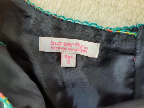 Krásne motýlikové šatky 110, 110