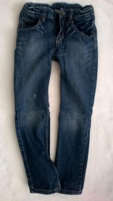 Podšité dievčenské rifle, h&m,122