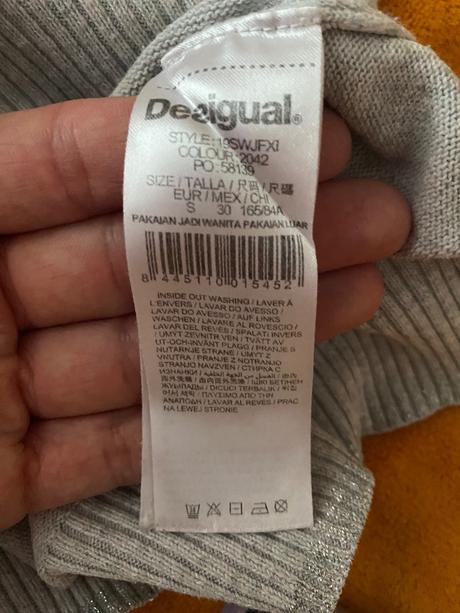 Desigual v.s, desigual,s