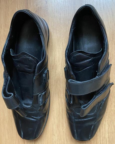 Kožené topánky hugo boss v. 41/42, hugo boss,41