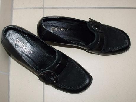 Spoločenské kožené topánky s 5 cm opätkom, 37