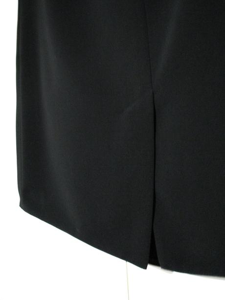 Čierna spoločenská sukňa, xxxl