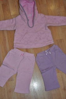 Mikinka+ 2xtepláčiky, cherokee,62