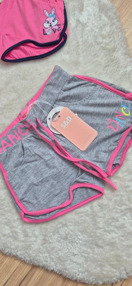 Kraťasy pre dievčatko + kabelka zdarma, 122