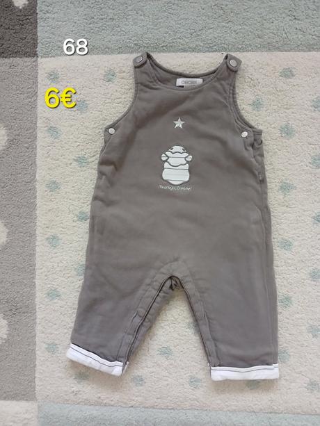 Teply spaci vak s nohami 68, obaibi