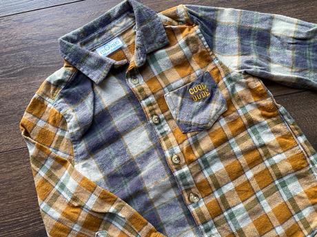 Košeľa žltá flanelová, pepco,98