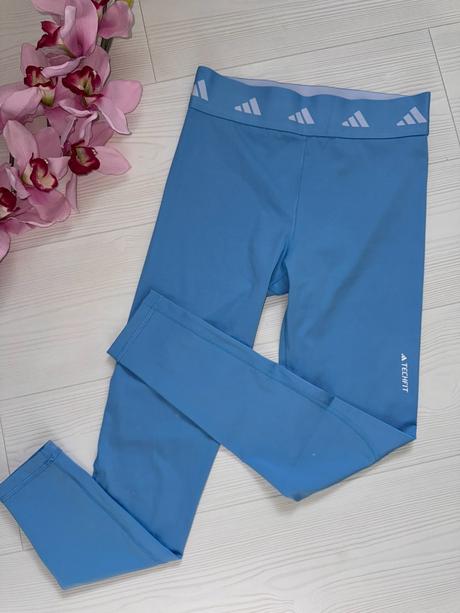 Adidas - legíny techfit modré, adidas,s