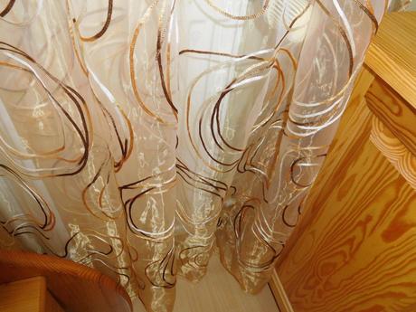 Záclona 2 kusy dlhé okno,, 