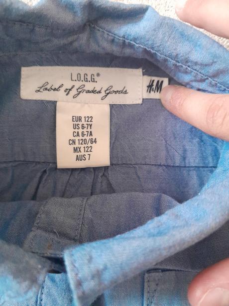 Predám detské šaty, h&m,122