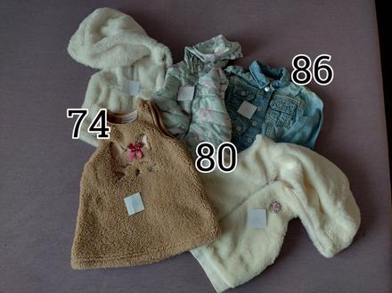 Predam detske/ dojcenske oblecenie, ciapky..., 68–80