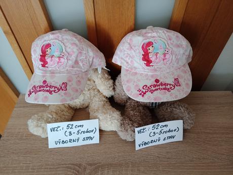 Dievcenske šiltovky veľ.52cm., 98