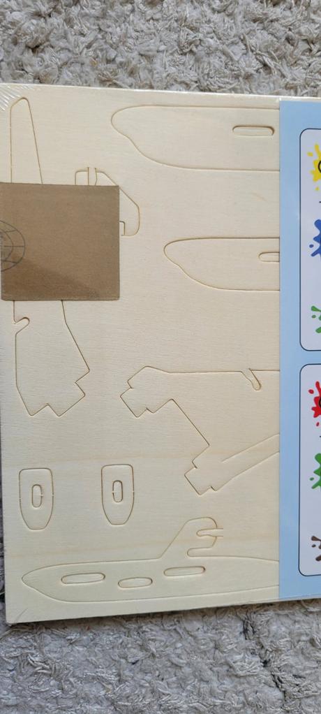 3d drevene puzzle lietadlo a helikoptera,
