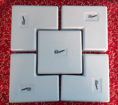 Porcelánová sada servírovacích misiek - 5ks, 