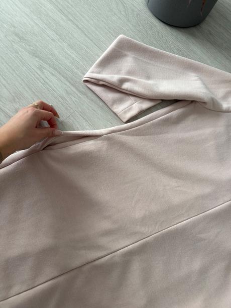 Bledoružový kardigán, s