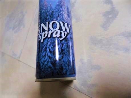 Sneh / spray na vian. stromček, 