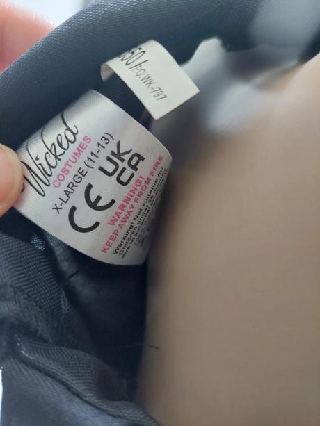 Kostra dvojdielny kostým zn.wicked veľ.146-158,